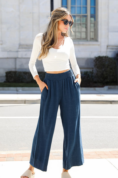 FINAL SALE - Feel The Wind Linen Pants