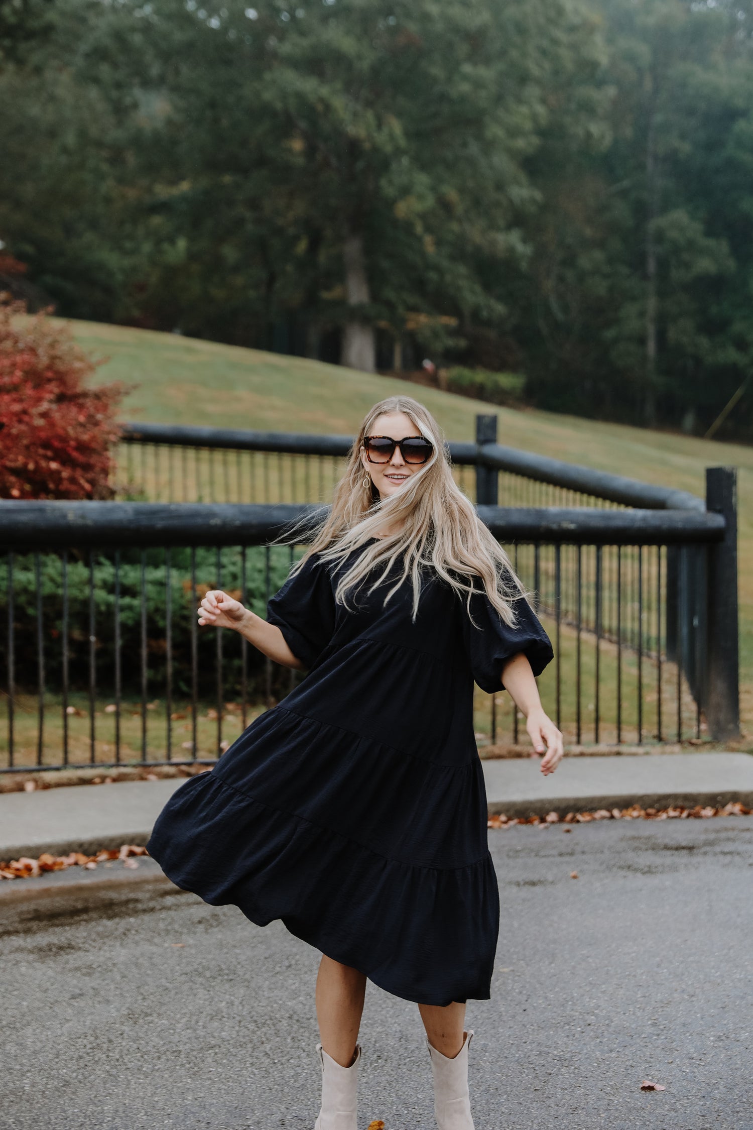 Promise Of Forever Tiered Midi Dress