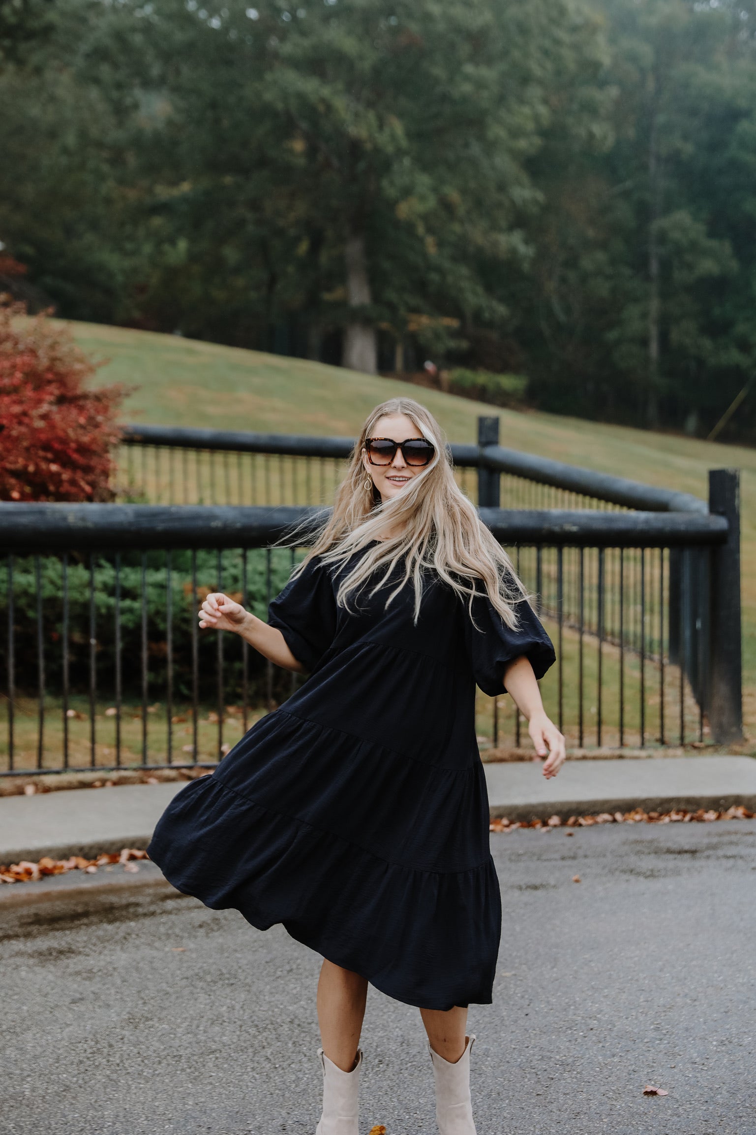 Promise Of Forever Tiered Midi Dress