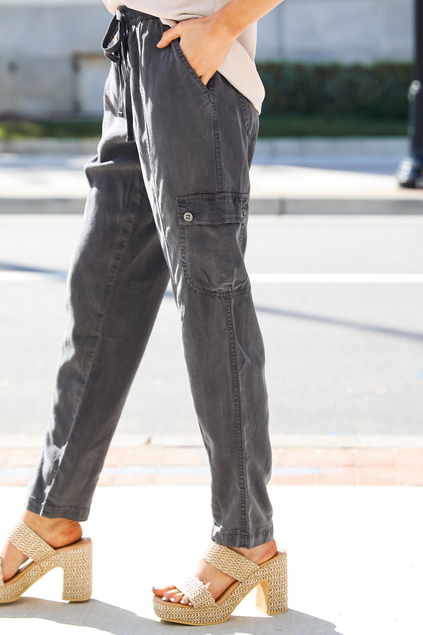 FINAL SALE - All The Confidence Cargo Pants