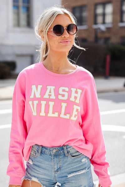 FINAL SALE - Nashville Oversized Pullover