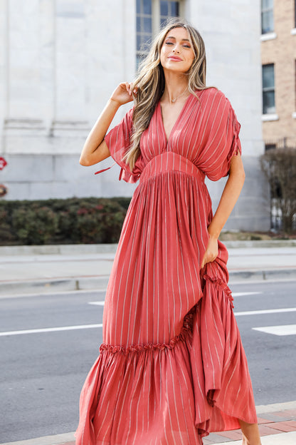 Simply Glowing Maxi Dress