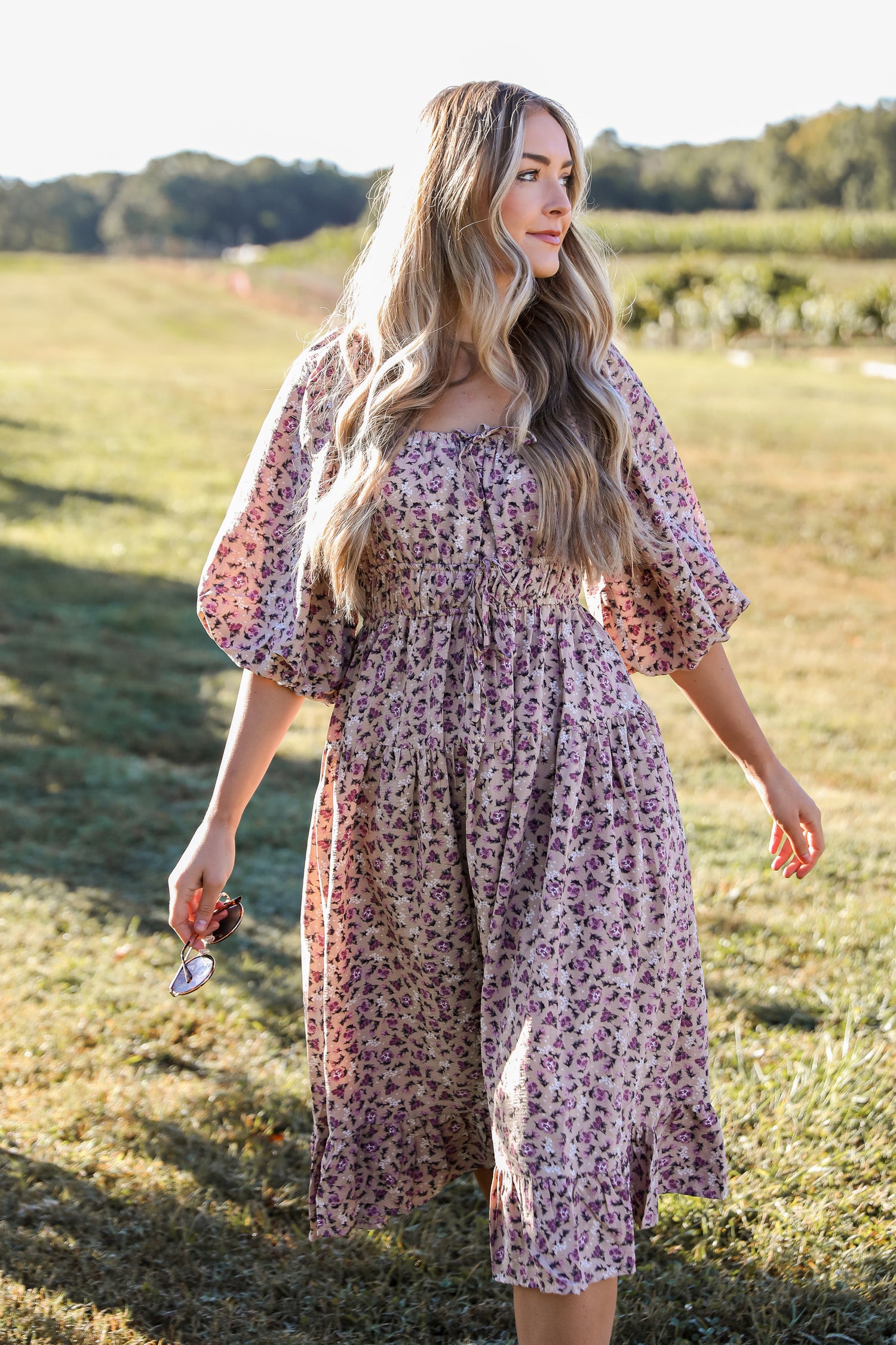 Bloom Wildly Floral Midi Dress