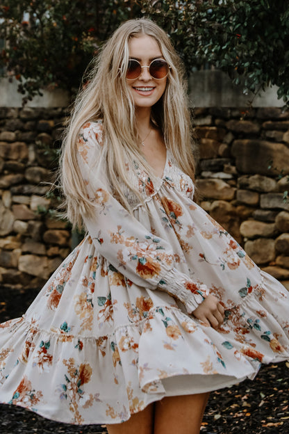 FINAL SALE - Daily Daydream Floral Mini Dress