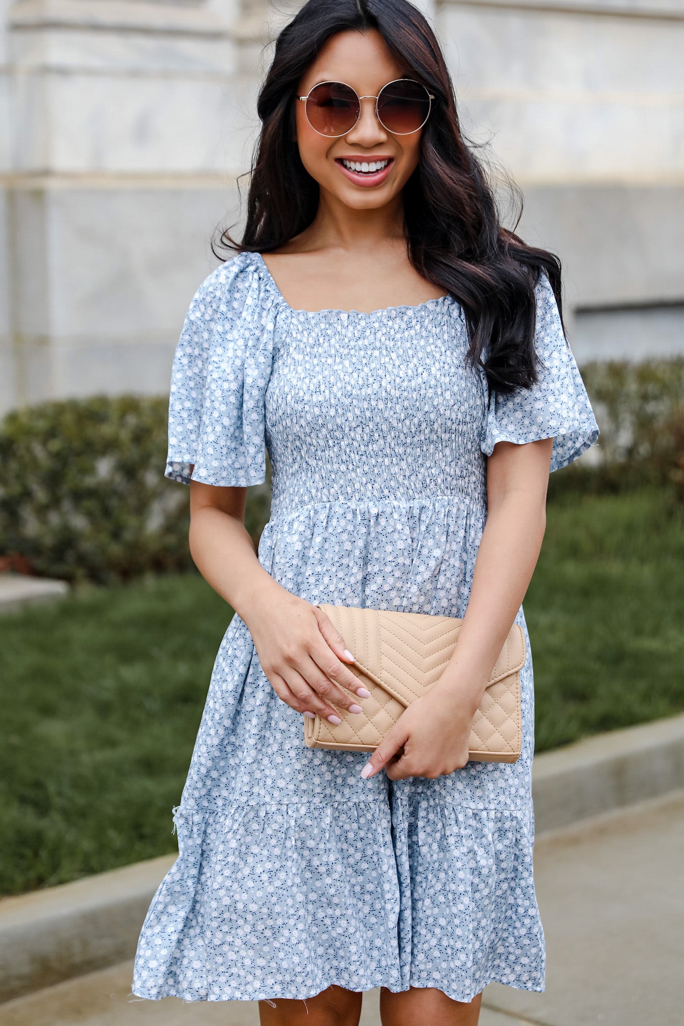 Ever So Perfect Floral Mini Dress