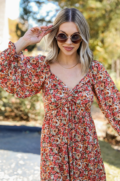 FINAL SALE - Sweet Beauty Floral Mini Dress
