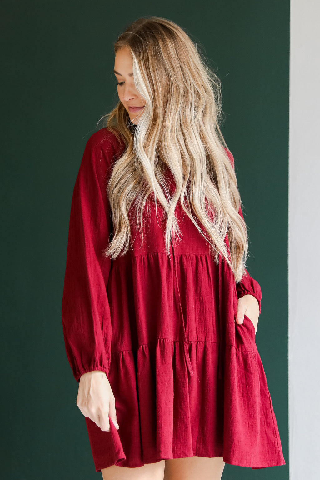 FINAL SALE - Precious Days Tiered Mini Dress