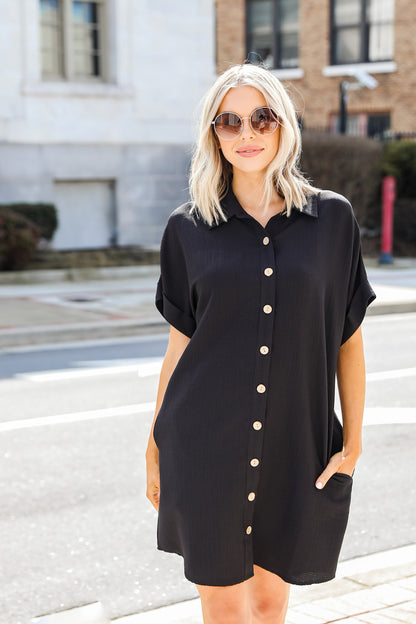 FINAL SALE - Girl Next Door Mini Dress