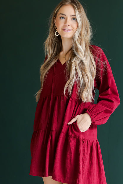 FINAL SALE - Precious Days Tiered Mini Dress