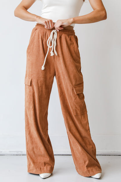 Corduroy Cargo Pants