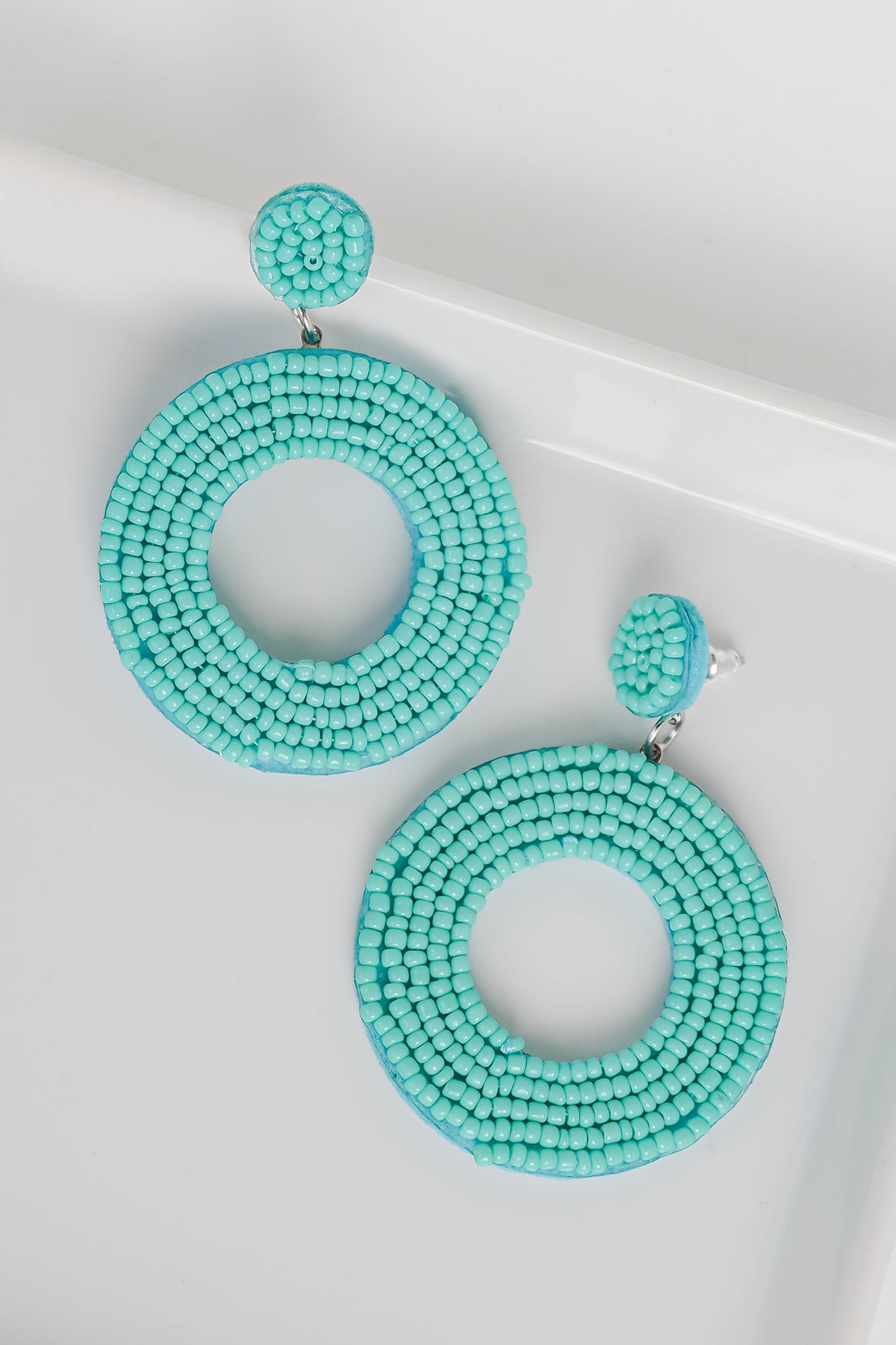 Beaded Statement Earrings from dress up