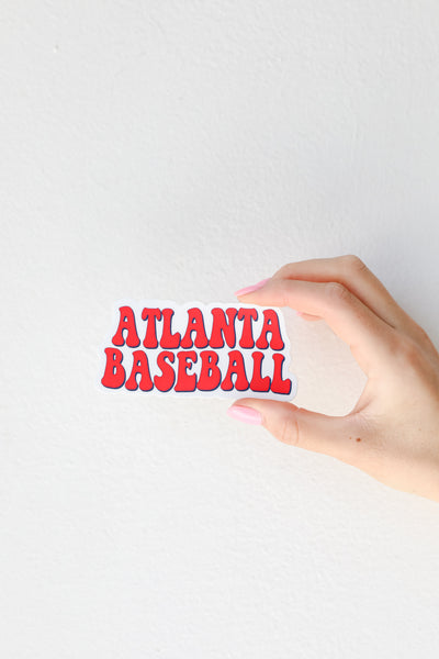 Atlanta Baseball Sticker
