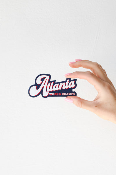 Atlanta World Champs Sticker