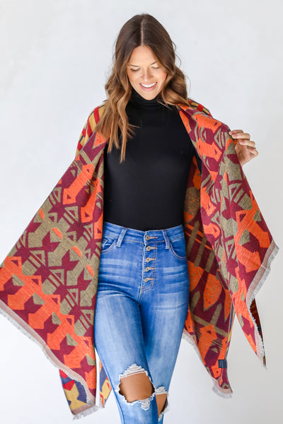 Aztec Poncho from dress up