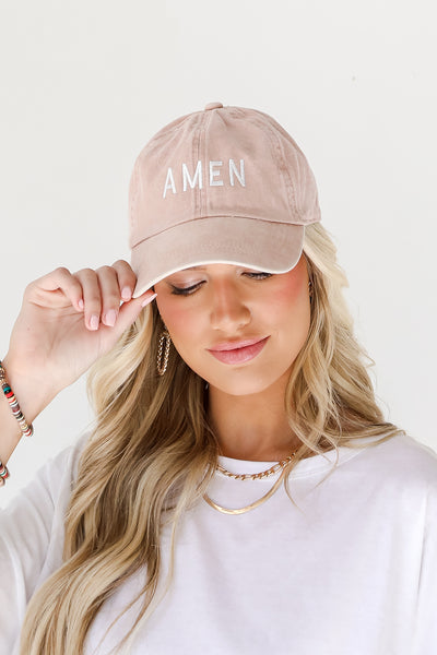 Amen Embroidered Hat