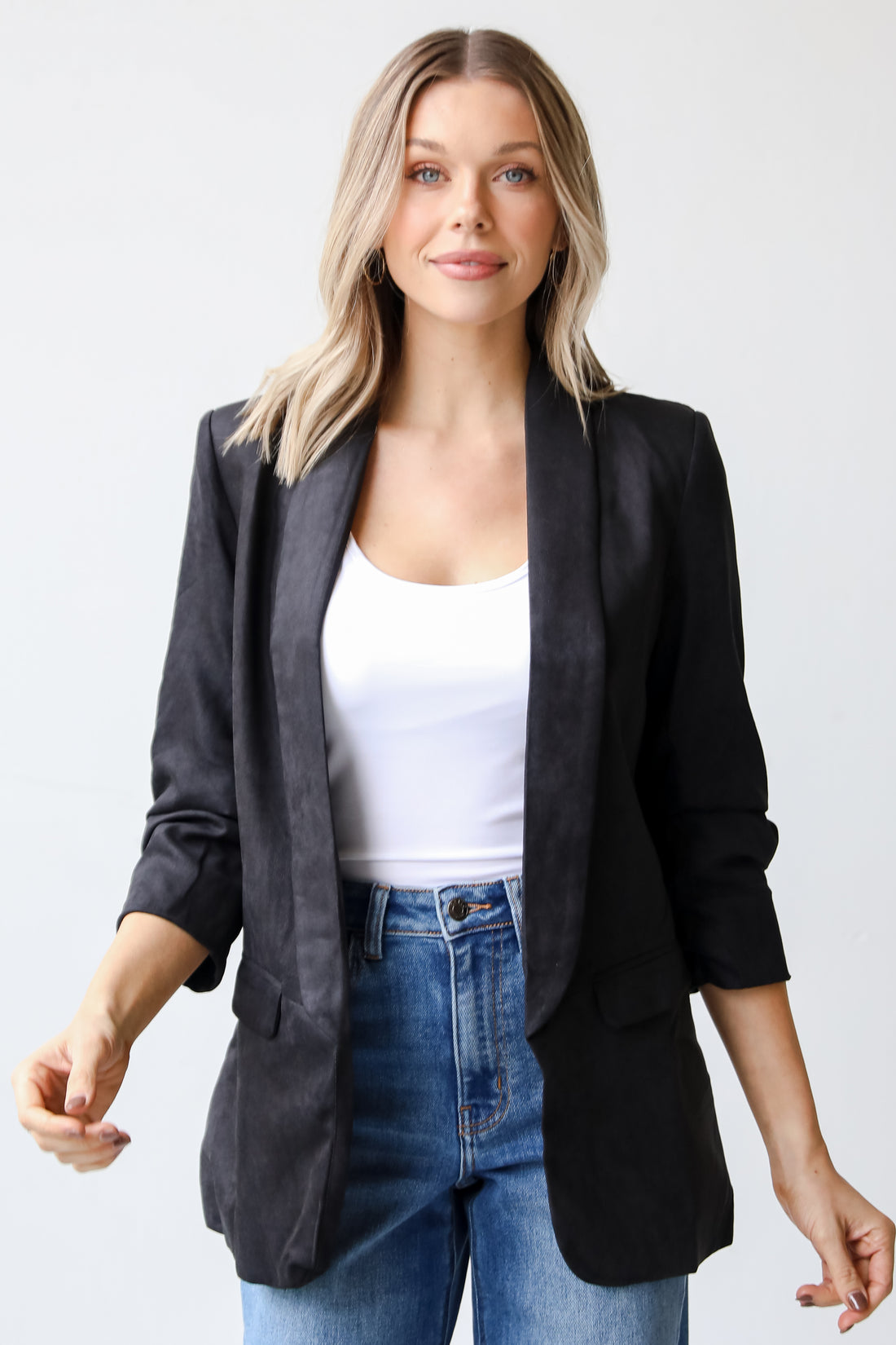 chic black Blazer