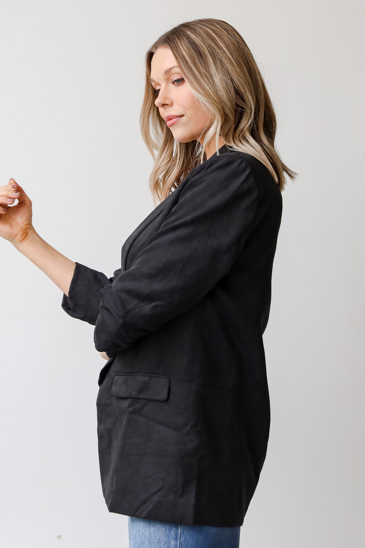 black Blazer side view