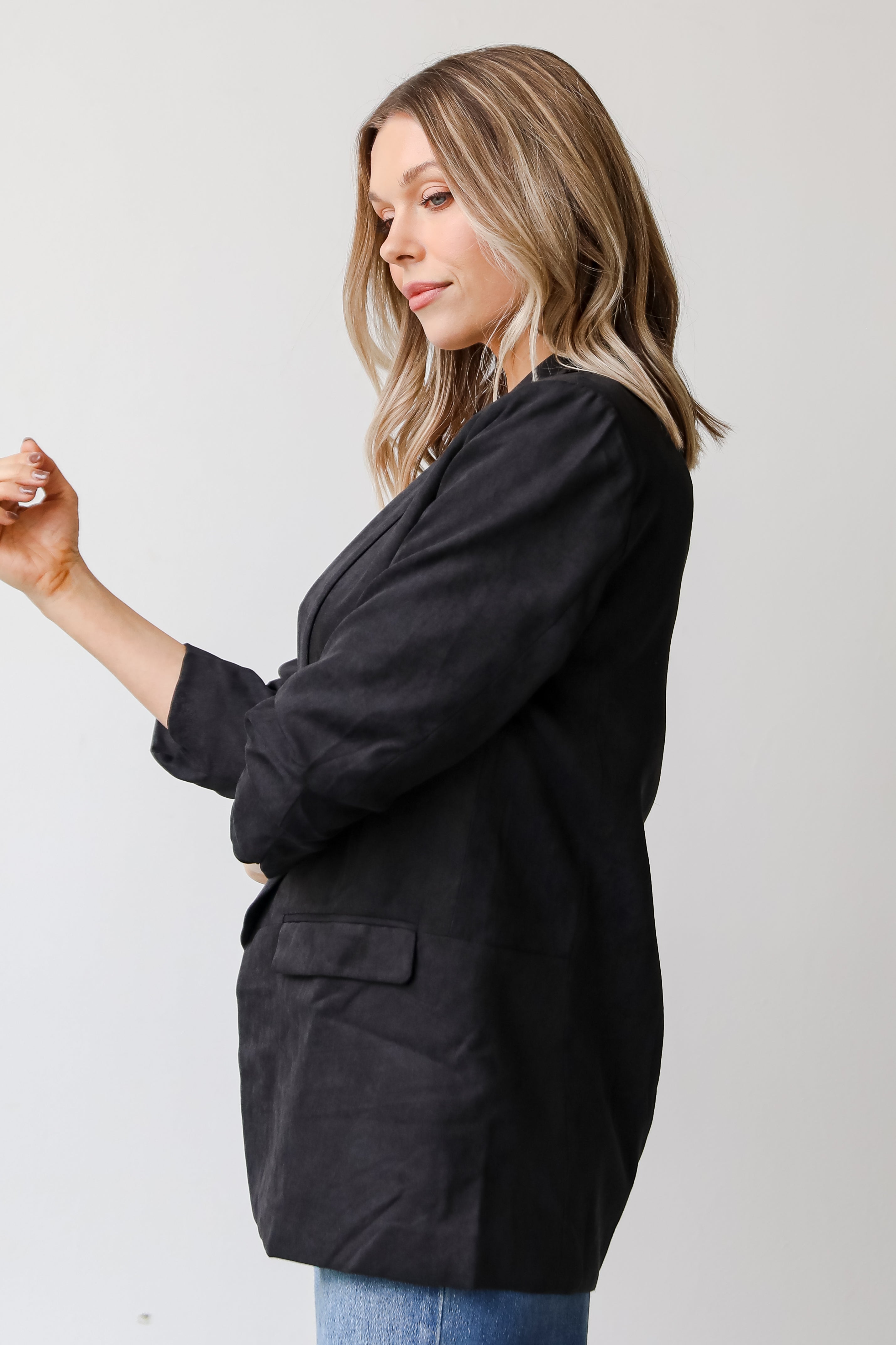 black Blazer side view