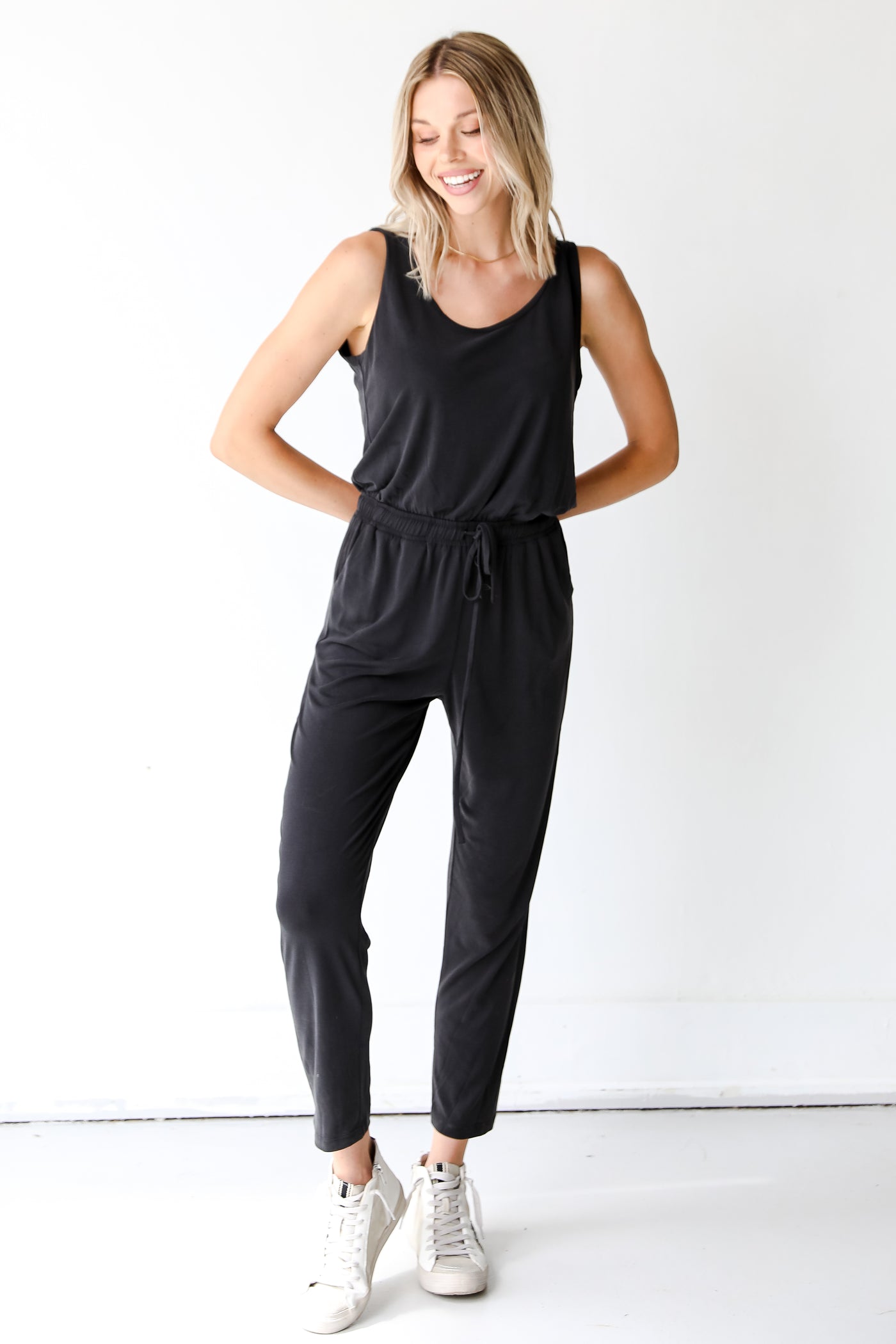 Casual Jumpsuit on model