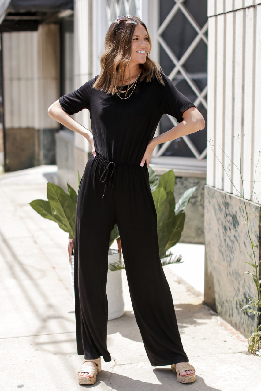 Easy Going Wide Leg Jumpsuit