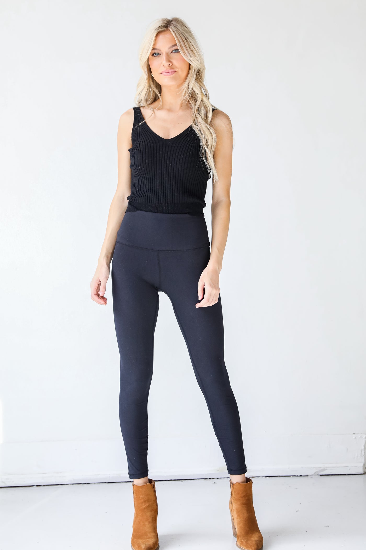High-Waisted 7/8 Leggings front view