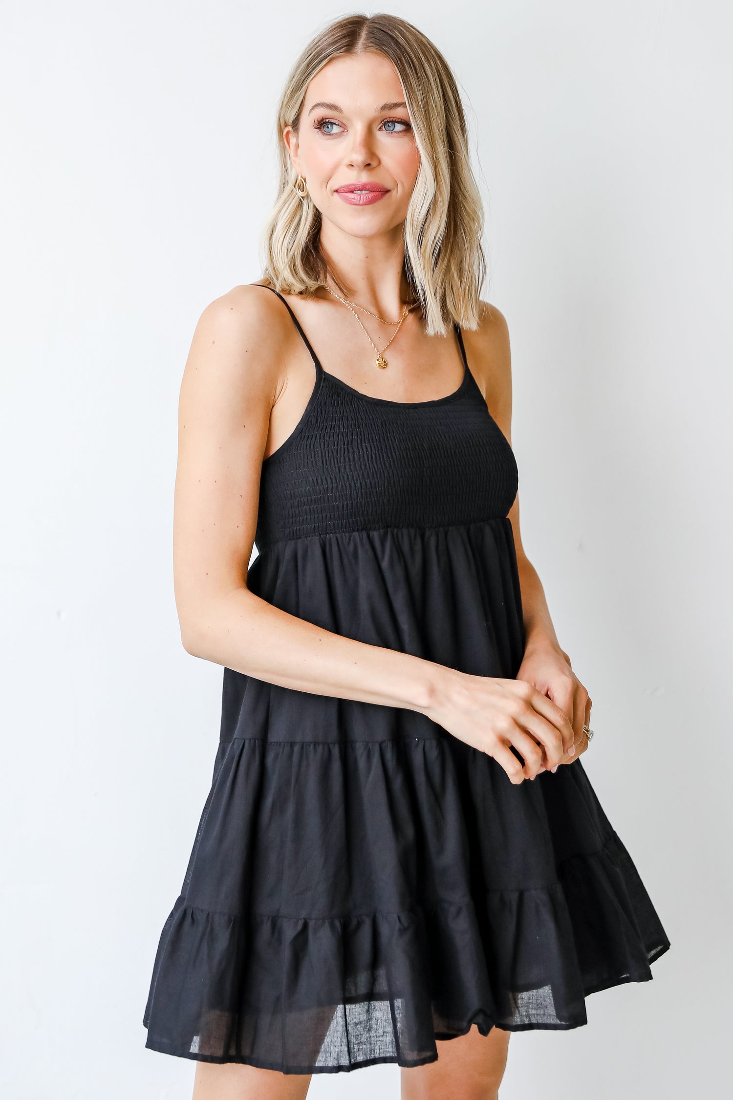 Smocked Mini Dress from dress up