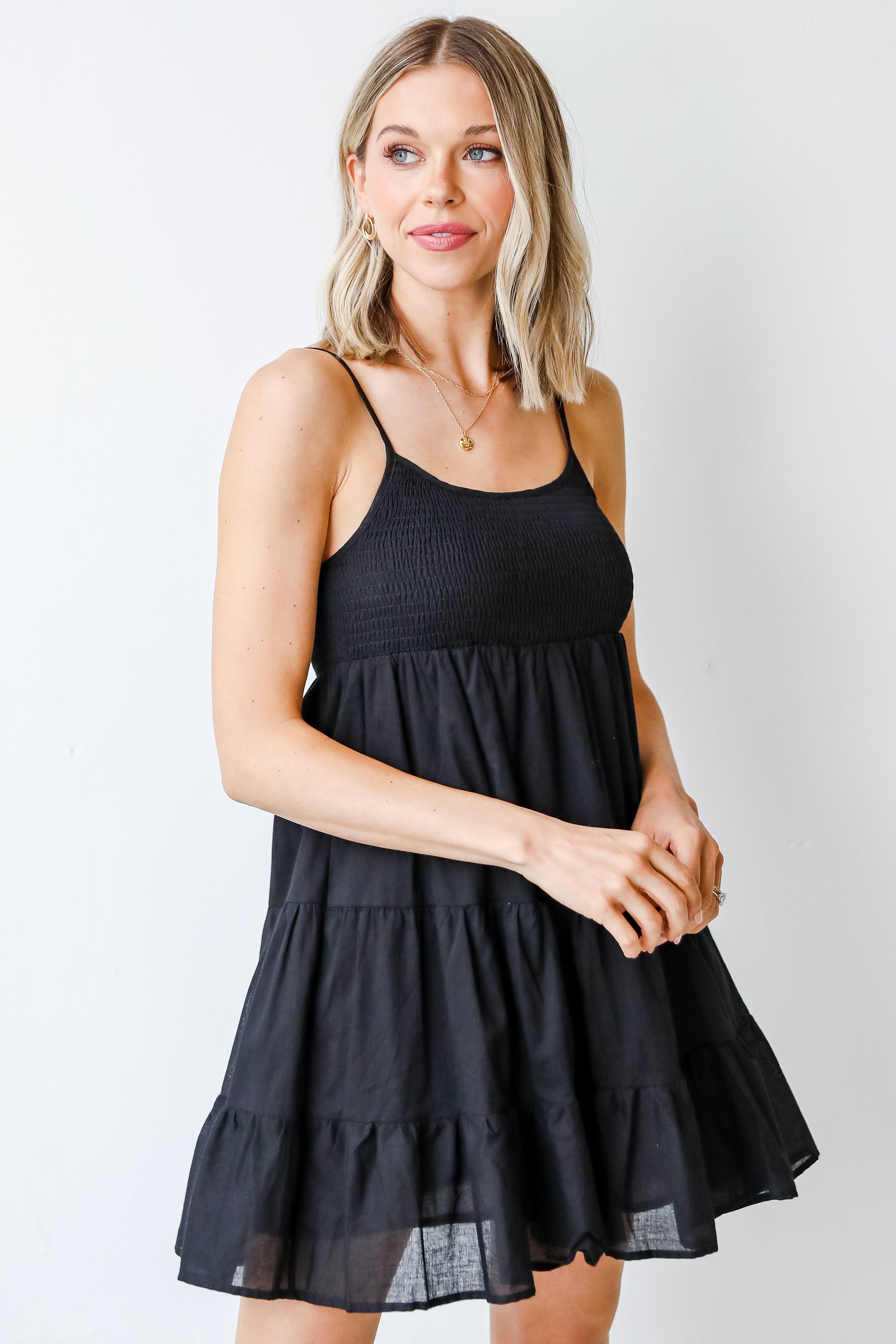 Smocked Mini Dress from dress up