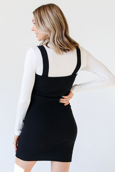 Bodycon Sweater Dress back view