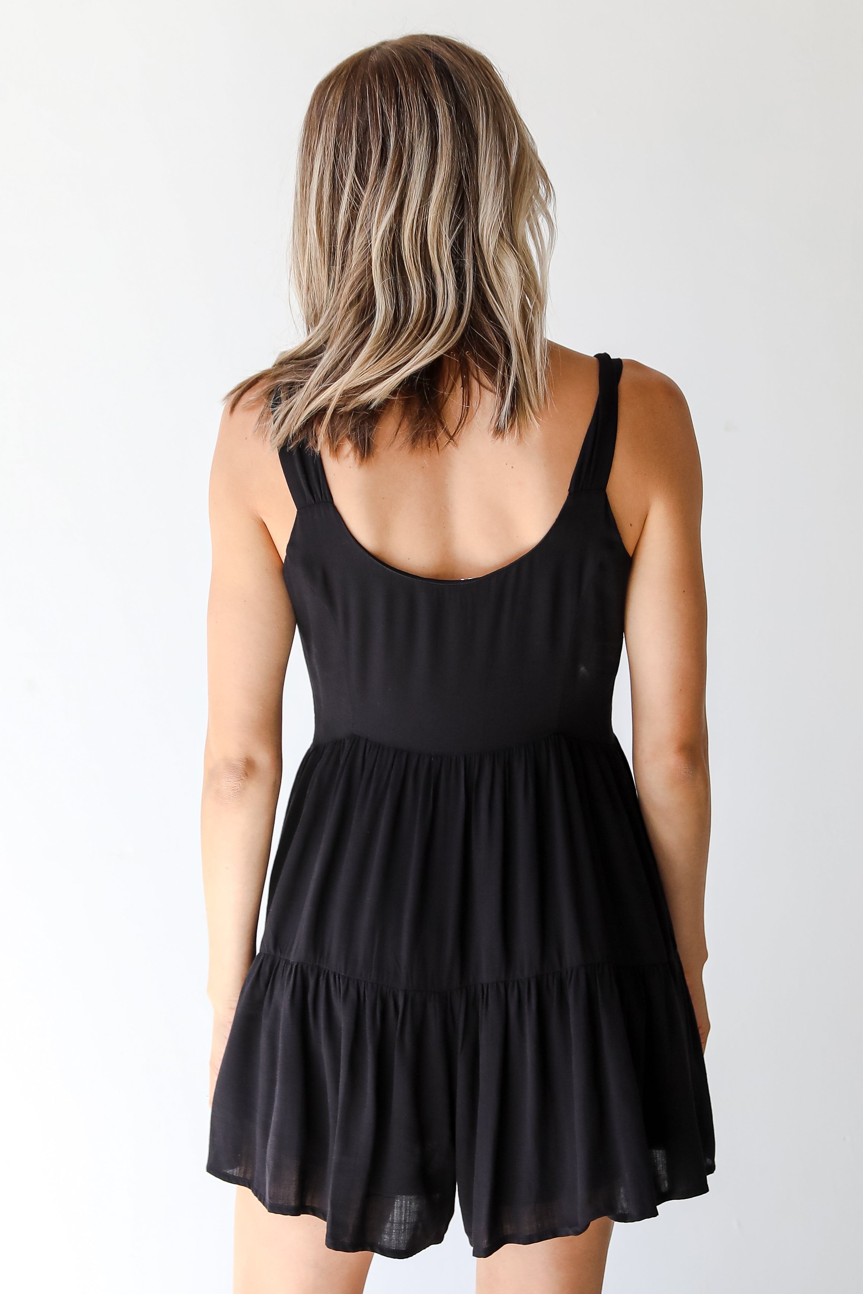 black romper back view