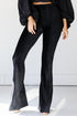 Velvet Flare Pants