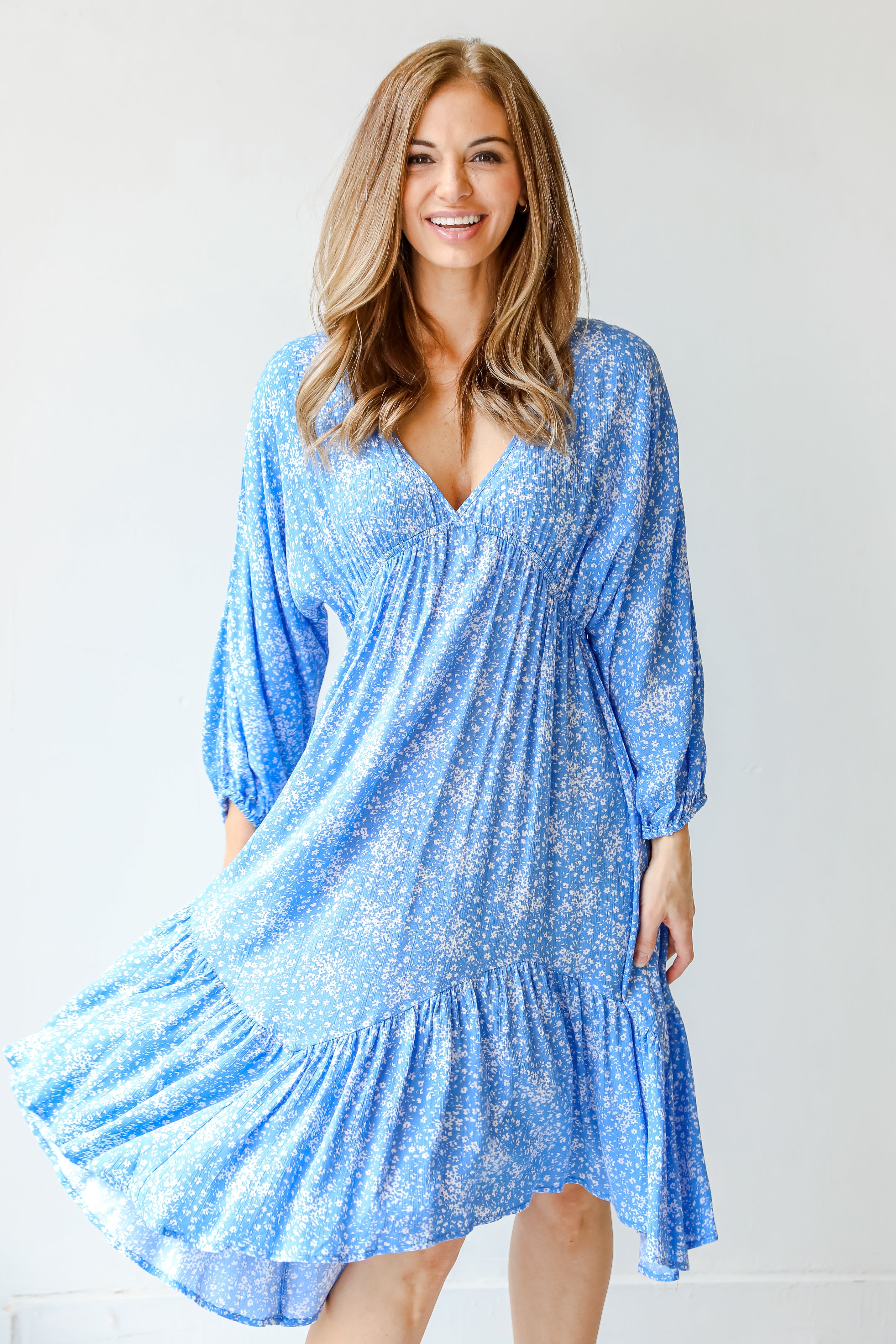 Floral Midi Dress from dress up