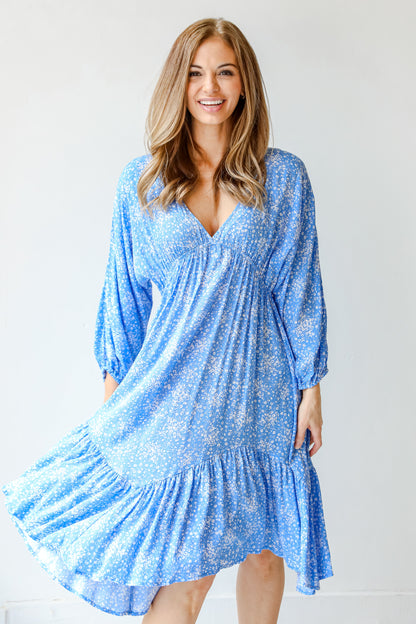 Floral Midi Dress from dress up