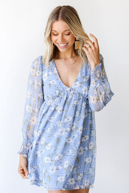 Floral Mini Dress front view