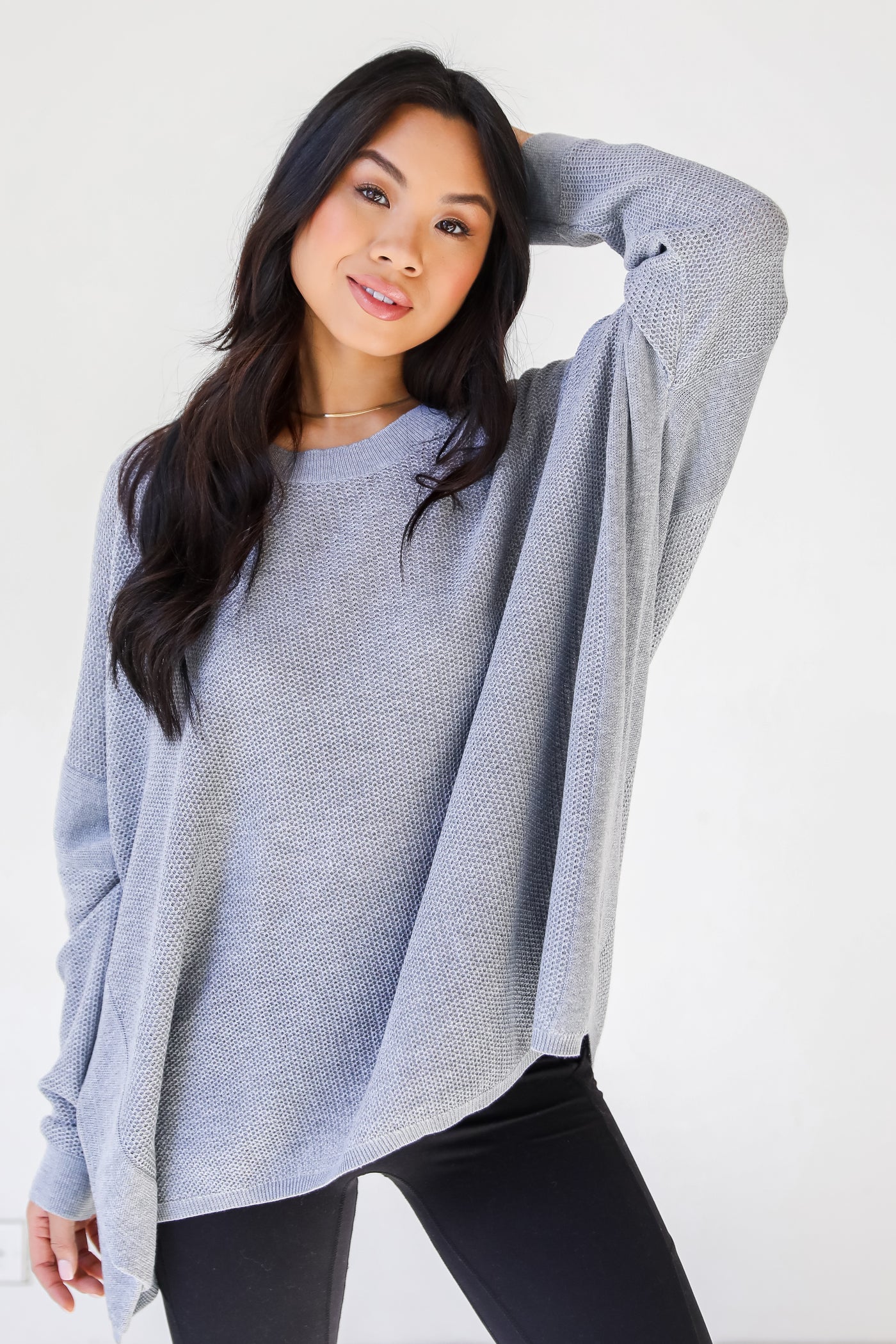 oversized Sweater on model