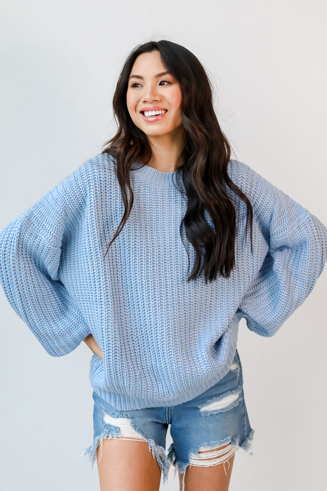 Sweater on model