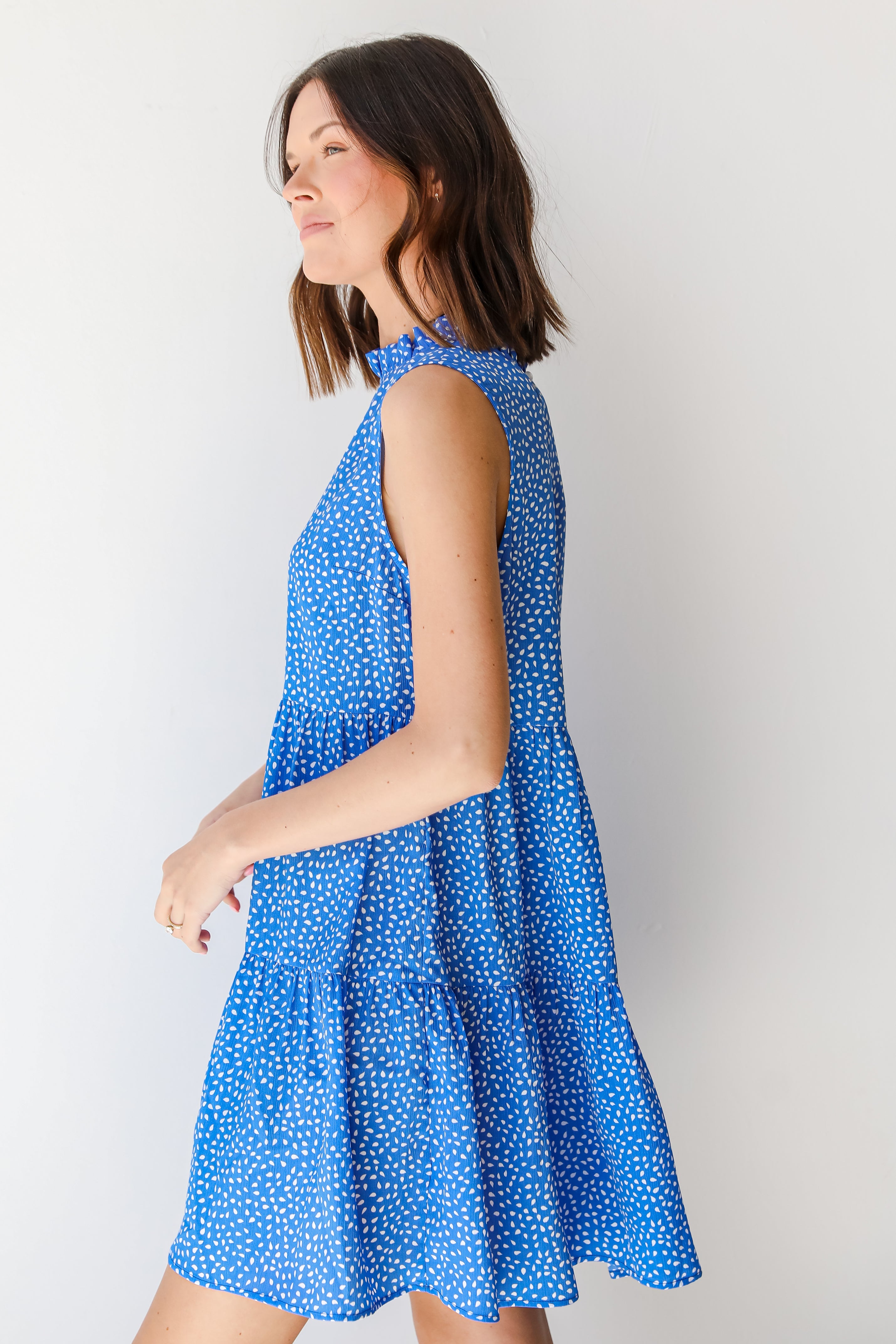 Tiered Mini Dress side view