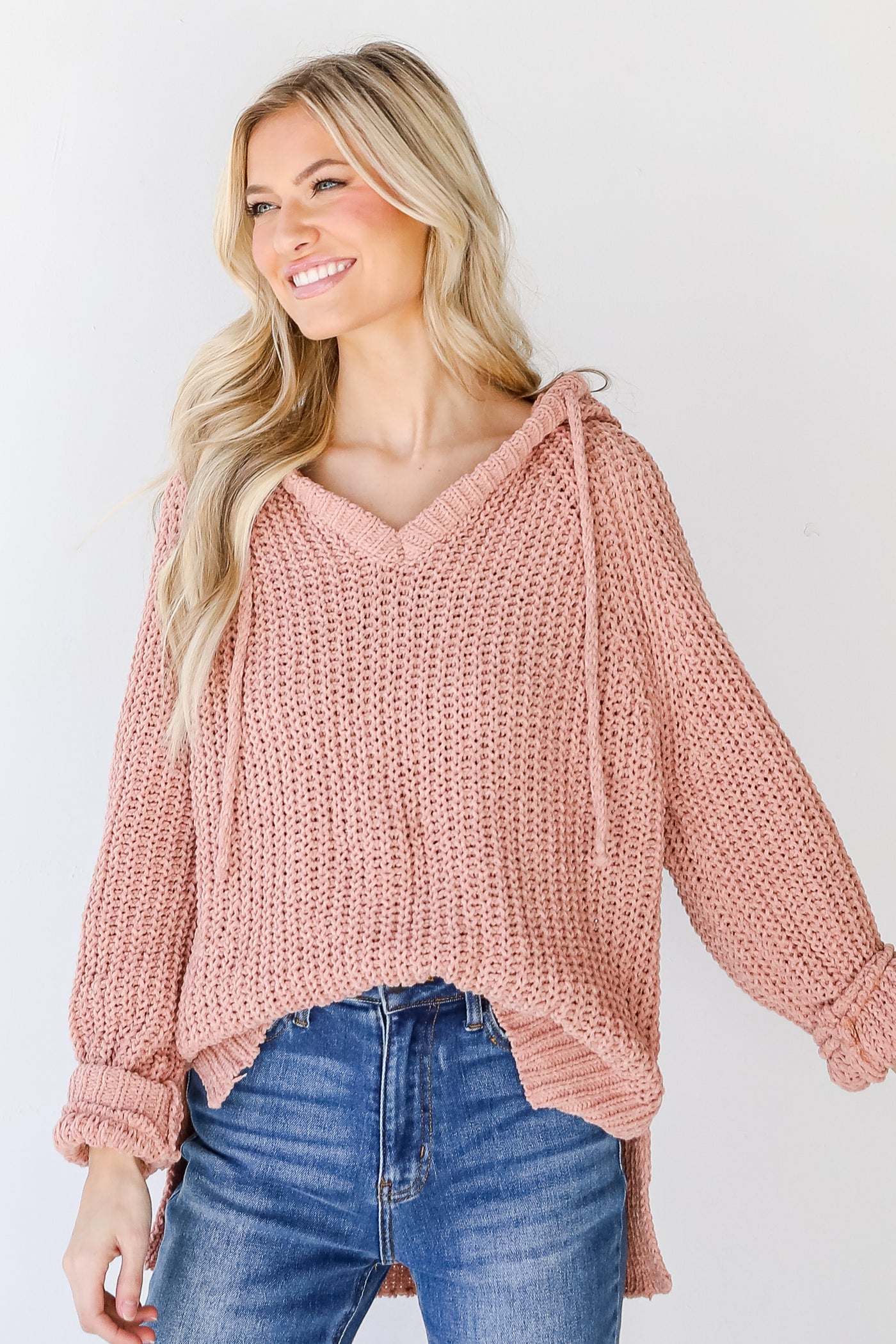 Chenille Sweater Hoodie from dress up