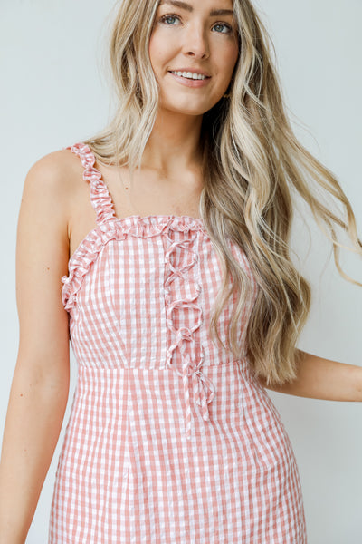 Gingham Mini Dress from dress up
