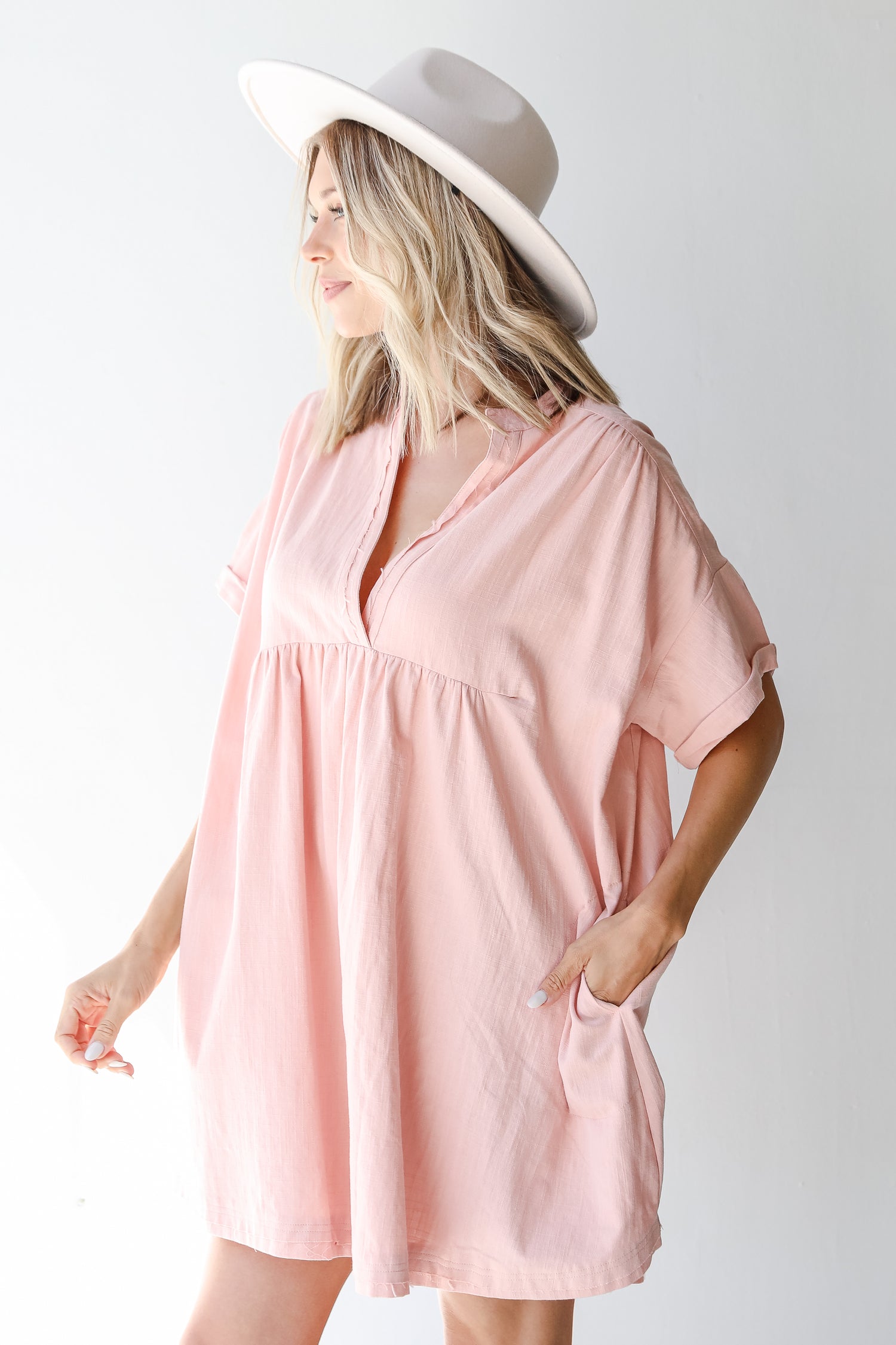 Babydoll Dress side view