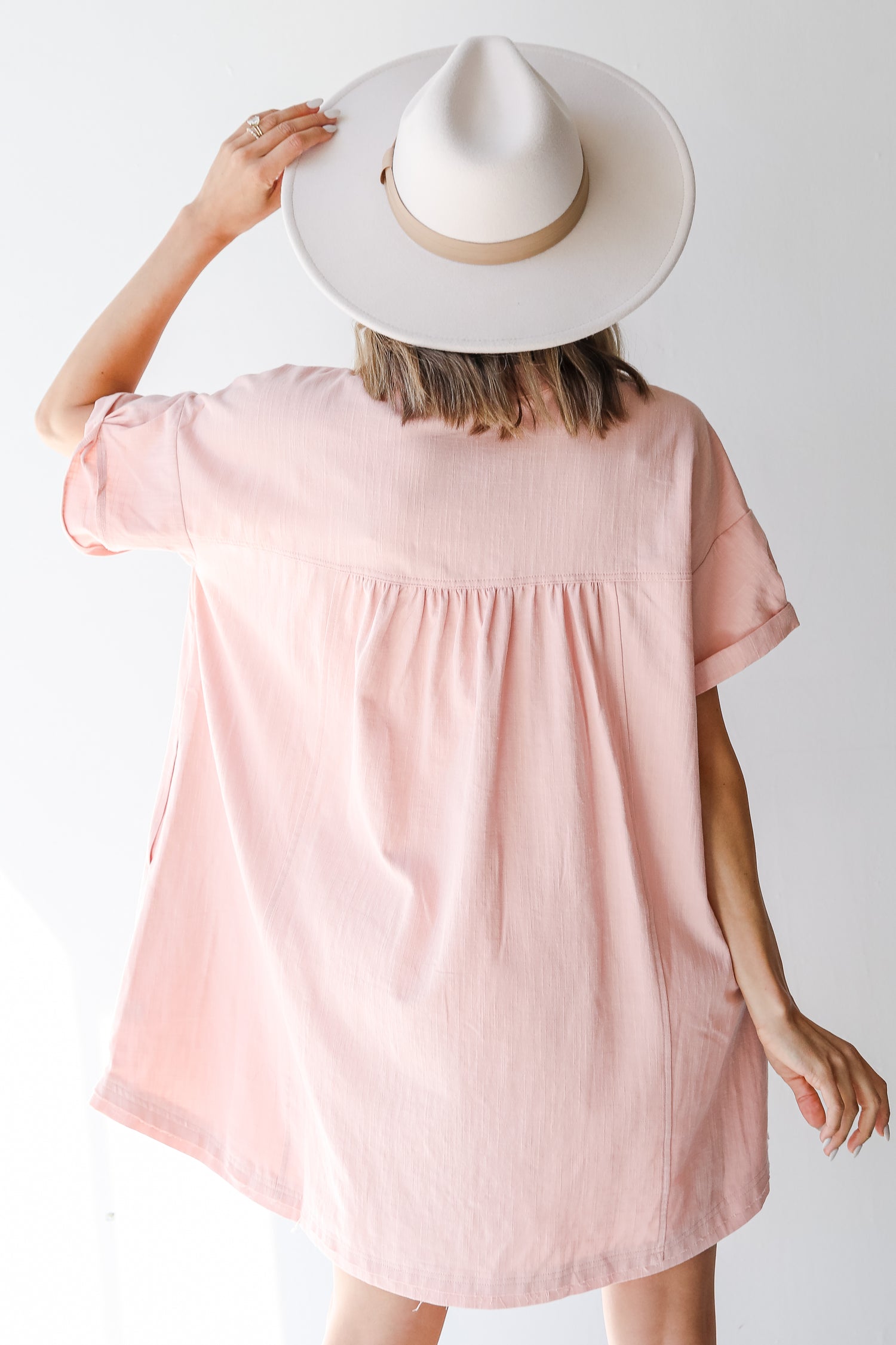 Babydoll Dress back view