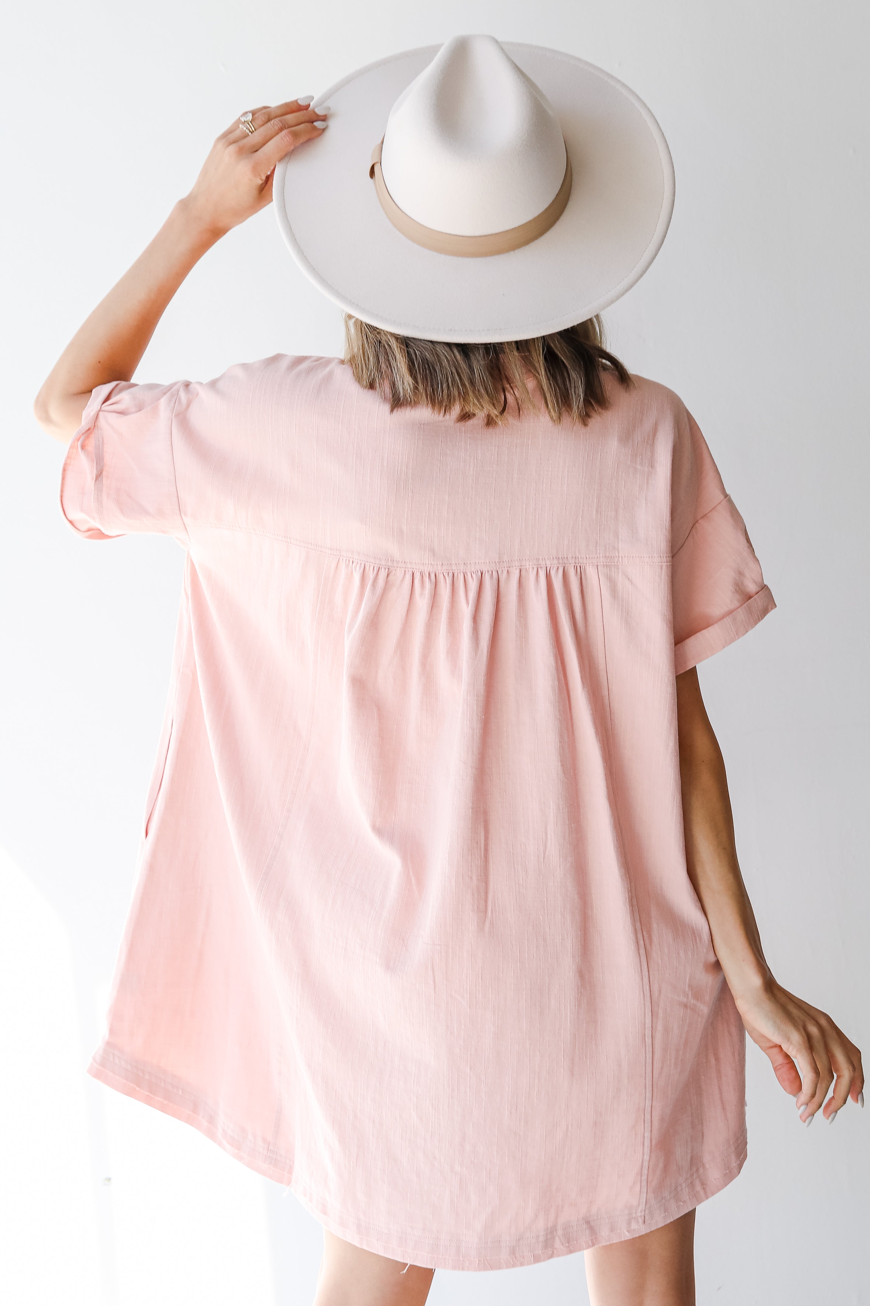 Babydoll Dress back view