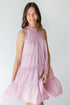 Tiered Mini Dress