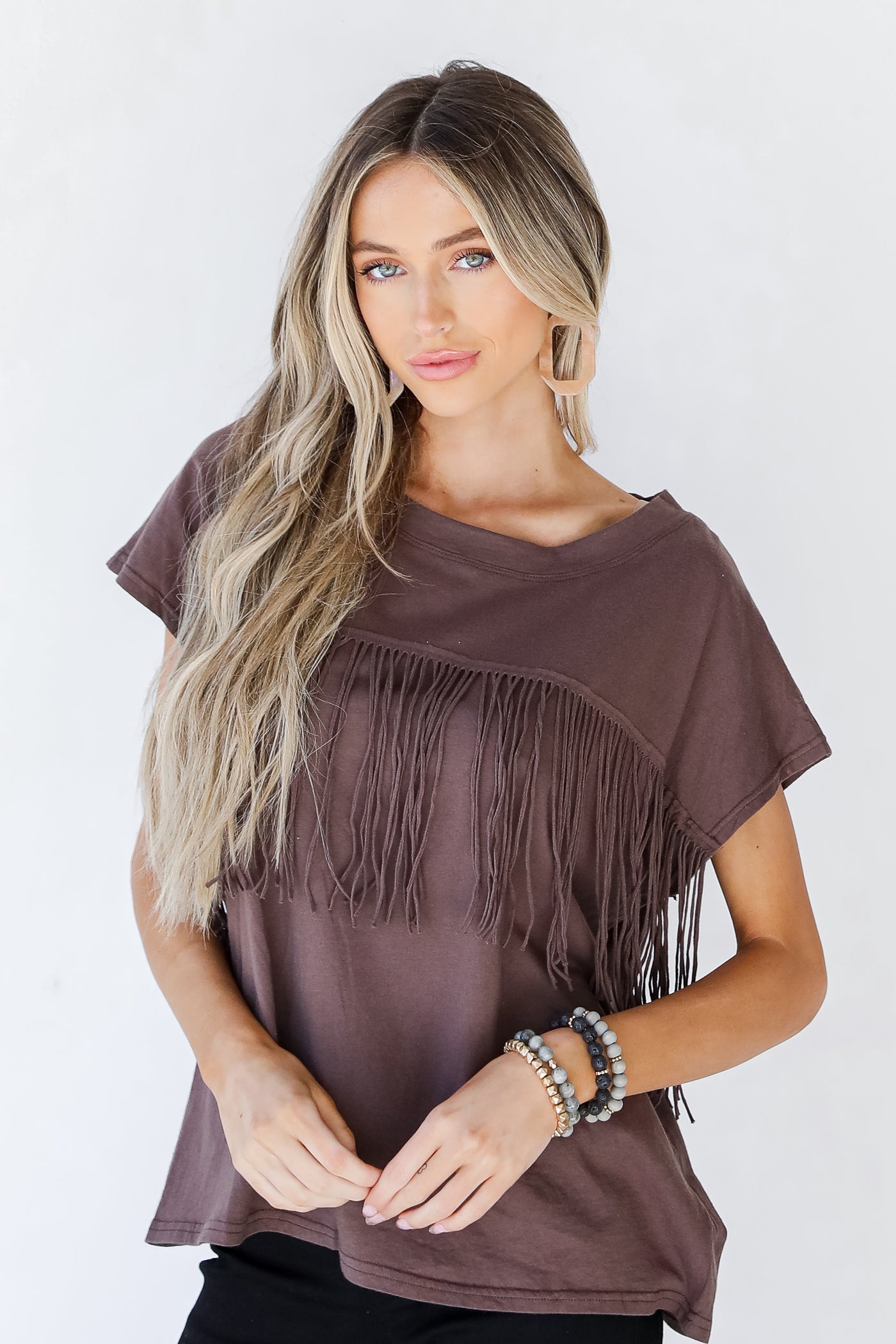 Fringe Top front view