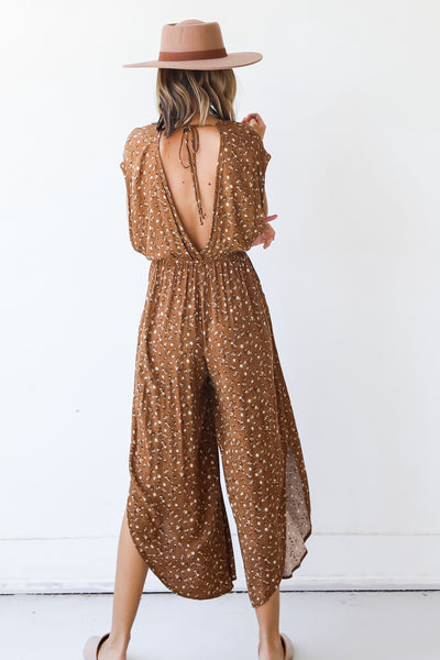 Toast To You Spotted Jumpsuit