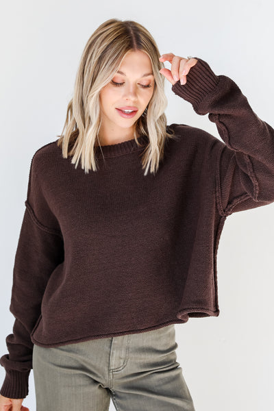 brown Sweater