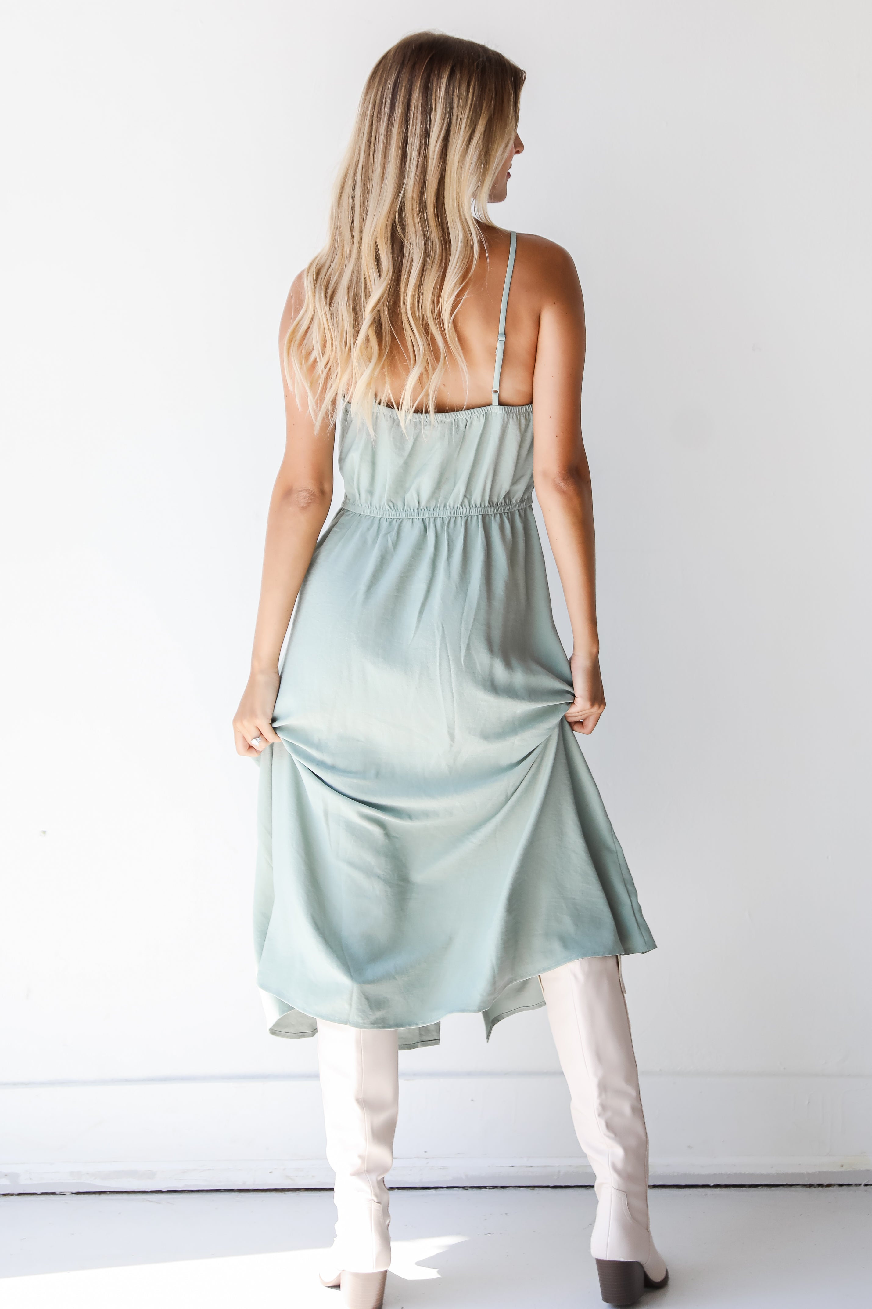 FINAL SALE - Walking The Walk Midi Dress