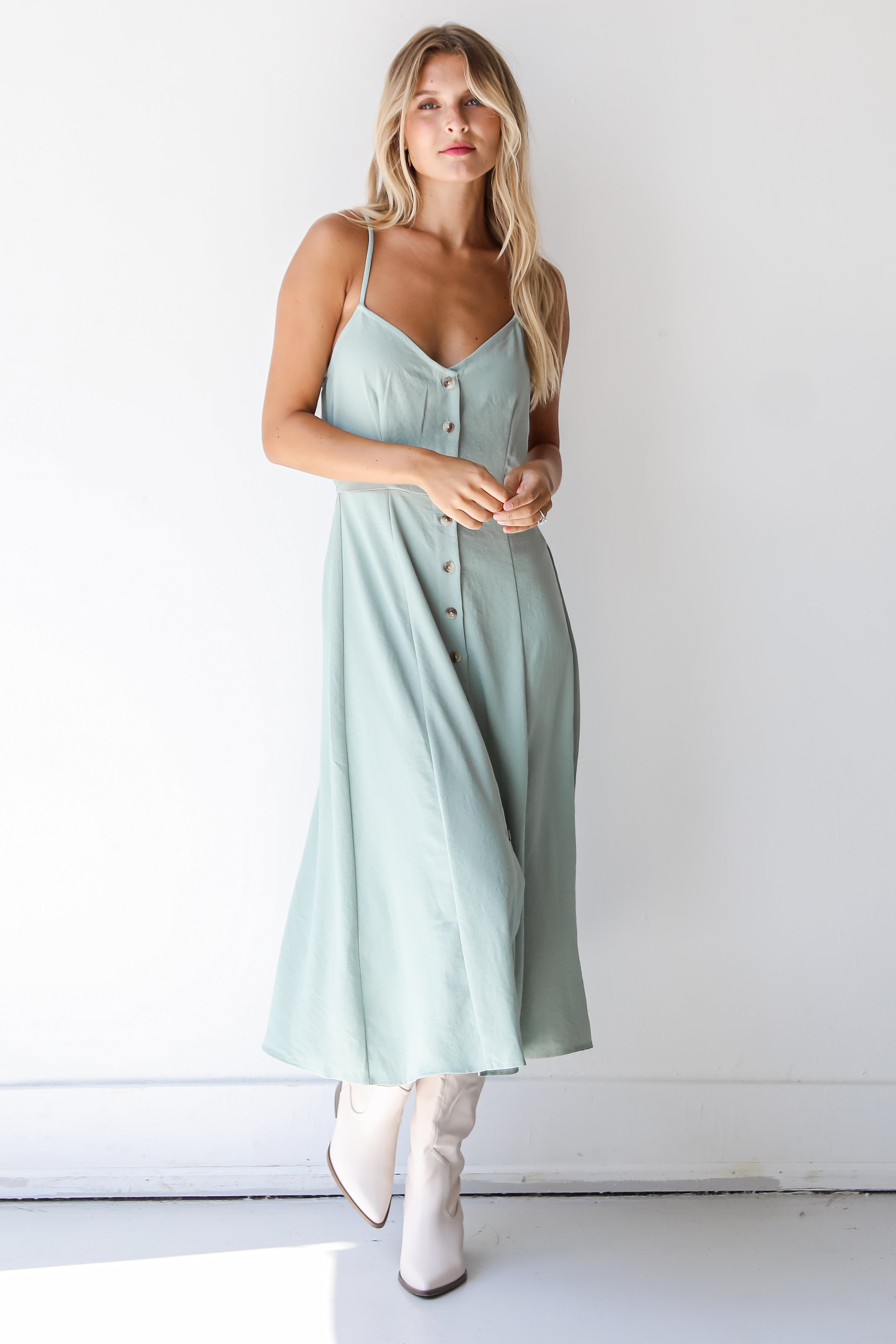 FINAL SALE - Walking The Walk Midi Dress