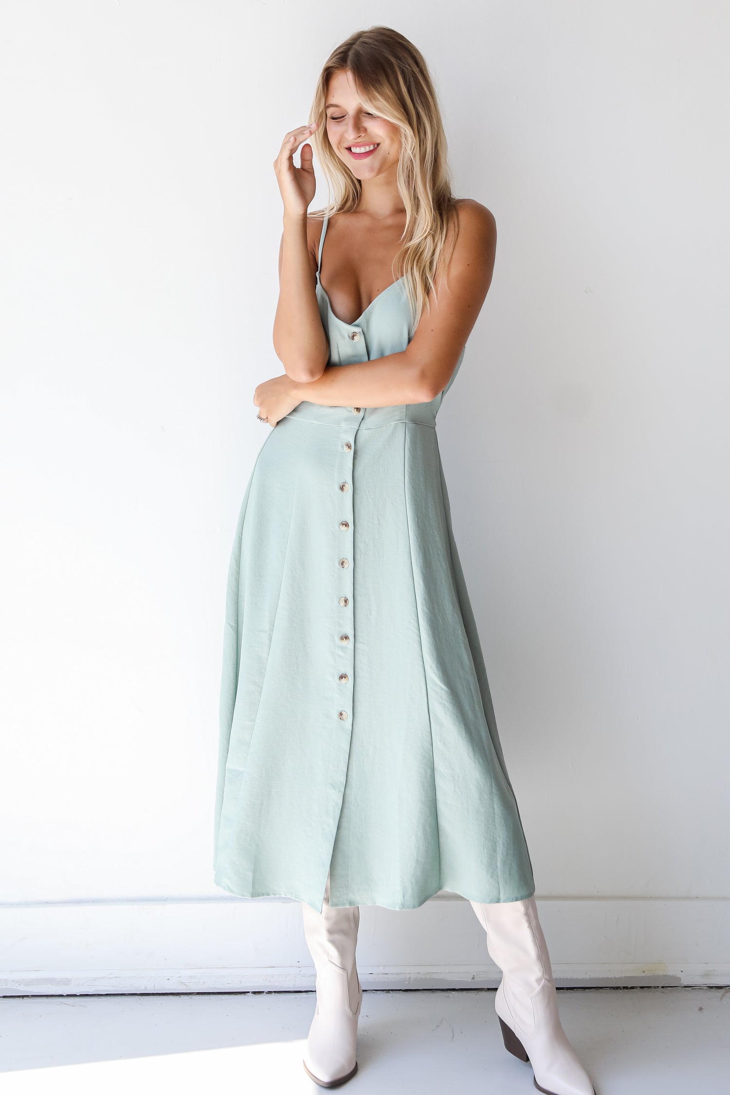 FINAL SALE - Walking The Walk Midi Dress