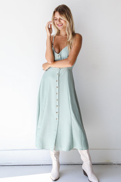FINAL SALE - Walking The Walk Midi Dress
