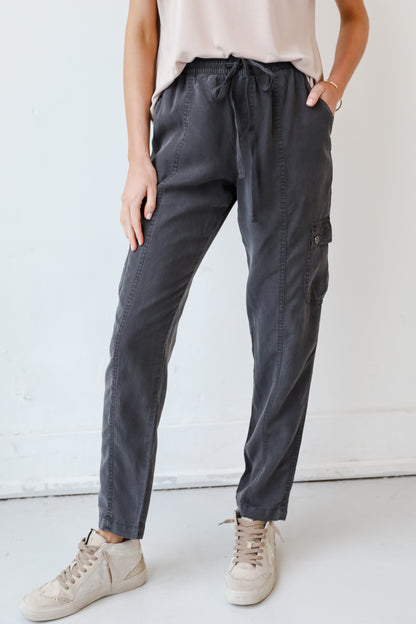 black Cargo Pants